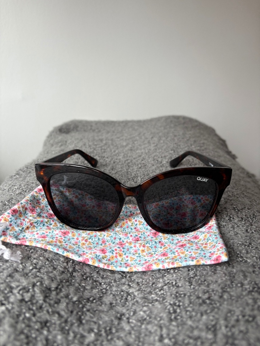 Quay Australia It’s My Way 55m Cat Eye Sunglasses -Tortoise